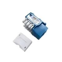 中云智创 XMRJ45 超五类非屏蔽网络信息模块 RJ45 8芯 蓝色 5件装(单位:件)