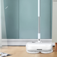 美的无线电动拖把家用自动清洁擦地机手持拖地神器一体机非蒸汽拖把