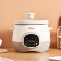 美的电炖锅燕窝炖盅隔水炖家用全自动煲汤锅电炖盅煮粥神器201