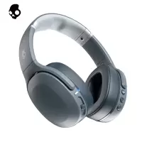 骷髅头（Skullcandy）Crusher EVO 摧毁者二代 重低音蓝牙耳机 无线头戴耳机 震动功能低音可调 灰色