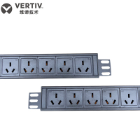 维谛技术 智能PDU 20位10A国标口+4位16A国标口 黑色 单相32A竖直PDU