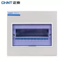 正泰(CHNT)配电箱 强电箱 布线箱 家用照明箱 空气开关断路器配电箱 PZ30-10明装配电箱体1mm
