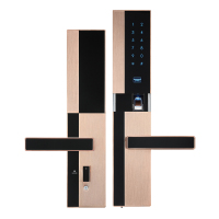 指纹锁家用防盗门锁大门木门电子锁通用型智能锁门禁密码锁N9