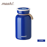 日本mosh!保温杯保冷杯拿铁系列 330ml宝蓝色