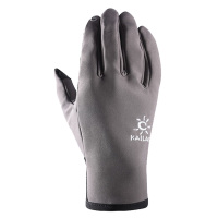 凯乐石(KAILAS)-KM430005 男款户外运动防风软壳手套保暖手套可触屏/碳灰