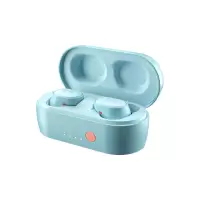 骷髅头(Skullcandy)Sesh evo 小魔豆二代真无线蓝牙耳机入耳式耳机 冰川蓝