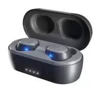 骷髅头(Skullcandy)Sesh evo 小魔豆二代 真无线蓝牙耳机 入耳式耳机 黑色