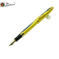 毕加索(Pimio)/PS-81 花之圆舞曲系列海蓝/银黑/金黄10K钢笔