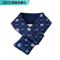 SKG 发热围巾 护颈颈椎热敷加热围脖 智能防寒加热护颈围巾 藏蓝色 N3