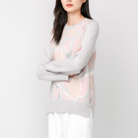 鄂尔多斯|1980 冬季圆领双提女式羊绒衫