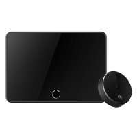 创米小白智能猫眼可视门铃家用防盗电子远程无线监控高清夜视摄像头 M1