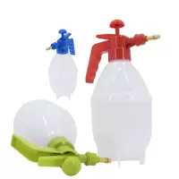 气压式浇花喷壶 白色0.8L(颜色随机发货)