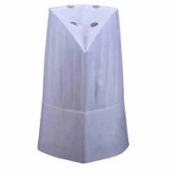 陇步昇厨师帽无纺布高帽23*29