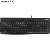 罗技(Logitech)K120 有线键盘RS 办公键盘