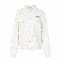 13 DE MARZO全身迷你小熊牛仔夹克 男女同款