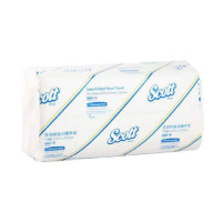 scott单层精巧折叠式擦手纸/箱