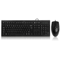 港大专属 双飞燕 KR-8572 有线键盘鼠标套装 台式机USB键鼠套装(USB键盘+USB鼠标)