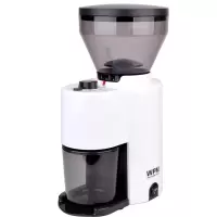 意式电动磨豆机家用咖啡豆研磨机磨粉器小型 白色ZD-10