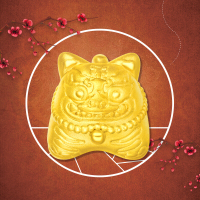 周大福 百宝阁系列 护身虎 足金金转运珠/吊坠