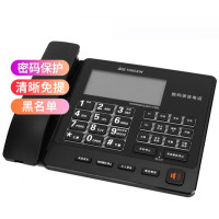 中锐智采 盈信238 黑色录音电话机 16G办公自动录音固定座机 单台价格