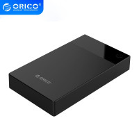 奥睿科(ORICO)移动硬盘盒3.5英寸带电源USB3.0 SATA串口笔记本电脑外置壳固态机械ssd硬盘盒子