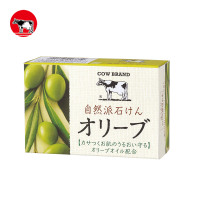 日本进口 牛乳石硷 自然派洁面皂(橄榄) 100g/块