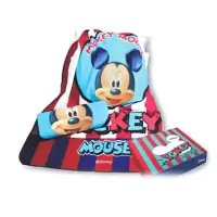 迪士尼(DISNEY)DSM-7041笑脸米奇丝绒毯