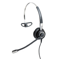 Zs-捷波朗专业款单耳话务耳机头戴式耳机客服耳机呼叫中心耳麦Biz 2400II QD被动降噪可连电话不含连接线