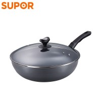 苏泊尔(SUPOR) FC30T4 真不锈健康铁锅 30cm HB