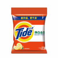 汰渍(Tide) 净白去渍洗衣粉(柠檬清新型)5千克 3袋装