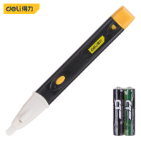 得力 带照明智能测电笔非接触式测电笔感应试验电笔可测90-1000V DL8008