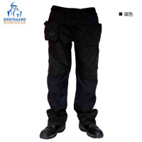 博迪嘉 Bodyguard Workwear C700 BLK-S 涤棉多口袋工作裤 黑色 C700-S