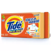汰渍(Tide) 全效360度三重功效洗衣皂202克X2 6块装
