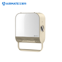 艾美特(Airmate) 取暖器 暖风机WP20-X11-2 家用 镜面暖风机 PTC陶瓷 浴居两用 镜面防水取暖器