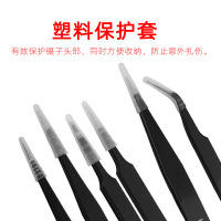 防静电镊子黑色 100个