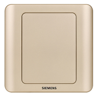西门子(SIEMENS)开关插座空白面板远景金棕色