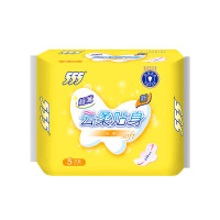 555卫生巾无荧光剂贴身薄款绵柔亲肤230mm日用姨妈巾5片装