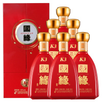 今世缘 国缘K3 42度 500ml*4瓶 浓香型 白酒