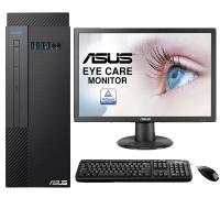 华硕（ASUS）商用台式电脑D642MF-I5H00091 21.5英寸（I5 9400 8G 128G+1T 2G独显 DVD 正版操作系统）