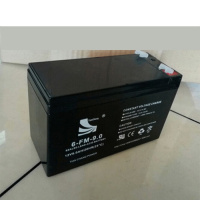 STK风帆蓄电池6-FM-9.0 12V9AH电梯维护配件卷帘门12伏9安电瓶