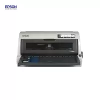 爱普生(EPSON)商用针式打印机(106列平推式 用途发票快递单 发票报表,)