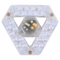 佛山照明(FSL) led吸顶灯改造灯板三角形节能灯泡灯条贴片替换灯盘光源灯珠灯管 14W白光