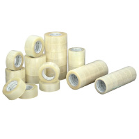 得力30249超市封箱胶带48mm*200y*50um(卷)