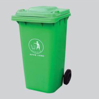 林辉 环卫垃圾车配套专用垃圾箱 加厚120L垃圾桶 540x470x9300 壁厚 3mm 户外大号分类环卫商用