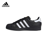 阿迪达斯adidas三叶草男鞋女鞋2020superstar黑金标贝壳头情侣板鞋EG4959