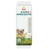 金龙鱼 优+ 澳麦椭圆挂面800g/袋 面条 拉面 汤面 素面 3袋装