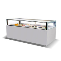 云纯蛋糕展示柜商用风冷单层直角西点甜品水果保鲜柜冷藏展示柜 白色1.5m风冷无霜进口压缩机