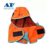 友盟（AP） 阻燃布全护式焊帽 AP-6671 橙色