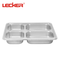 乐克尔(Lecker)KR-621 明熙(饭盒)4格