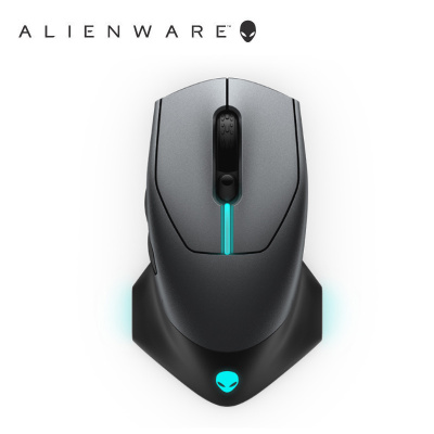 外星人(ALIENWARE) AW610M 无线RGB游戏电竞鼠标 16000DPI 5档调节 黑色